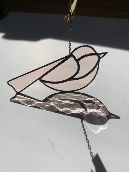 Colorful Bird Friend • Soft Pink