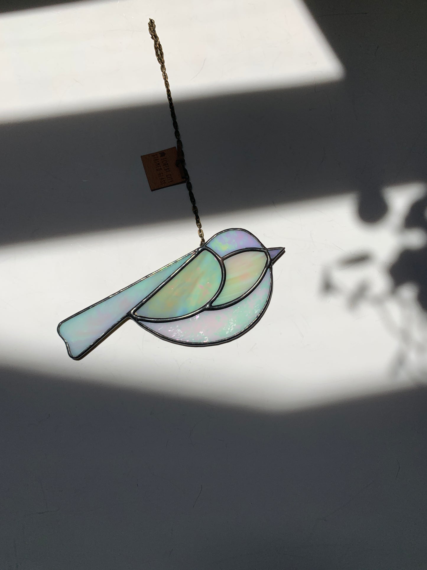Colorful Bird Friend • Iridescent Neutrals I