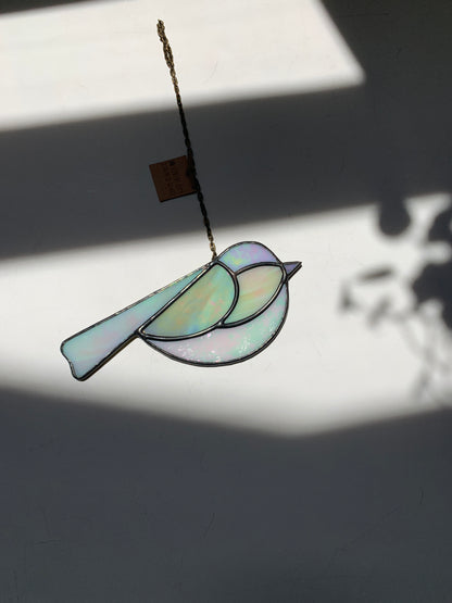 Colorful Bird Friend • Iridescent Neutrals I