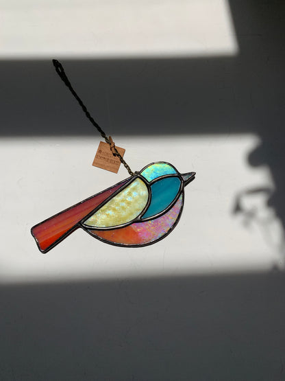 Colorful Bird Friend • Iridescent Rainbow