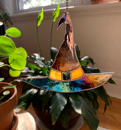 Witch Hat • Iridescent Orange