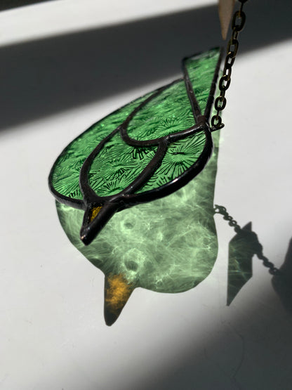 Colorful Bird Friend • Floral Mint