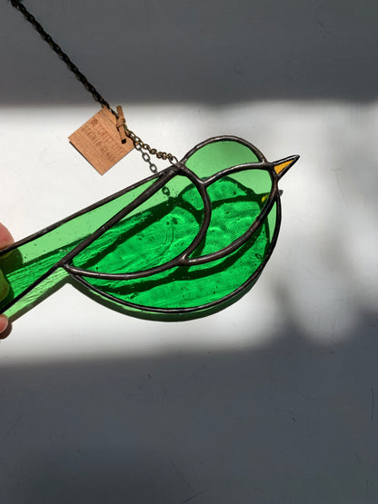 Colorful Bird Friend • Grass Green