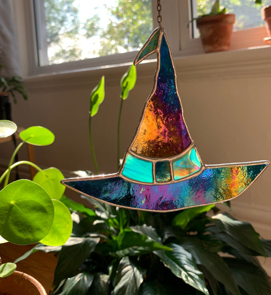 Witch Hat • Iridescent Teal