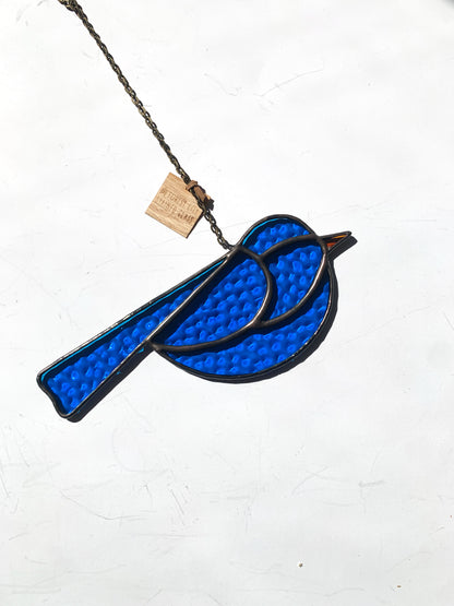Colorful Bird Friend • Blue