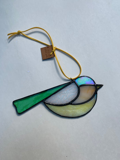Colorful Bird Friend • Beige, Pearl, Lime