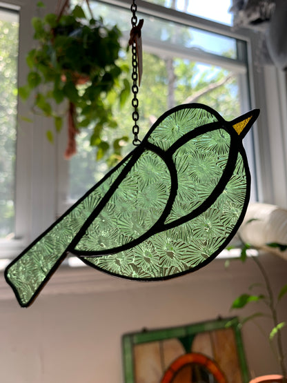 Colorful Bird Friend • Floral Mint