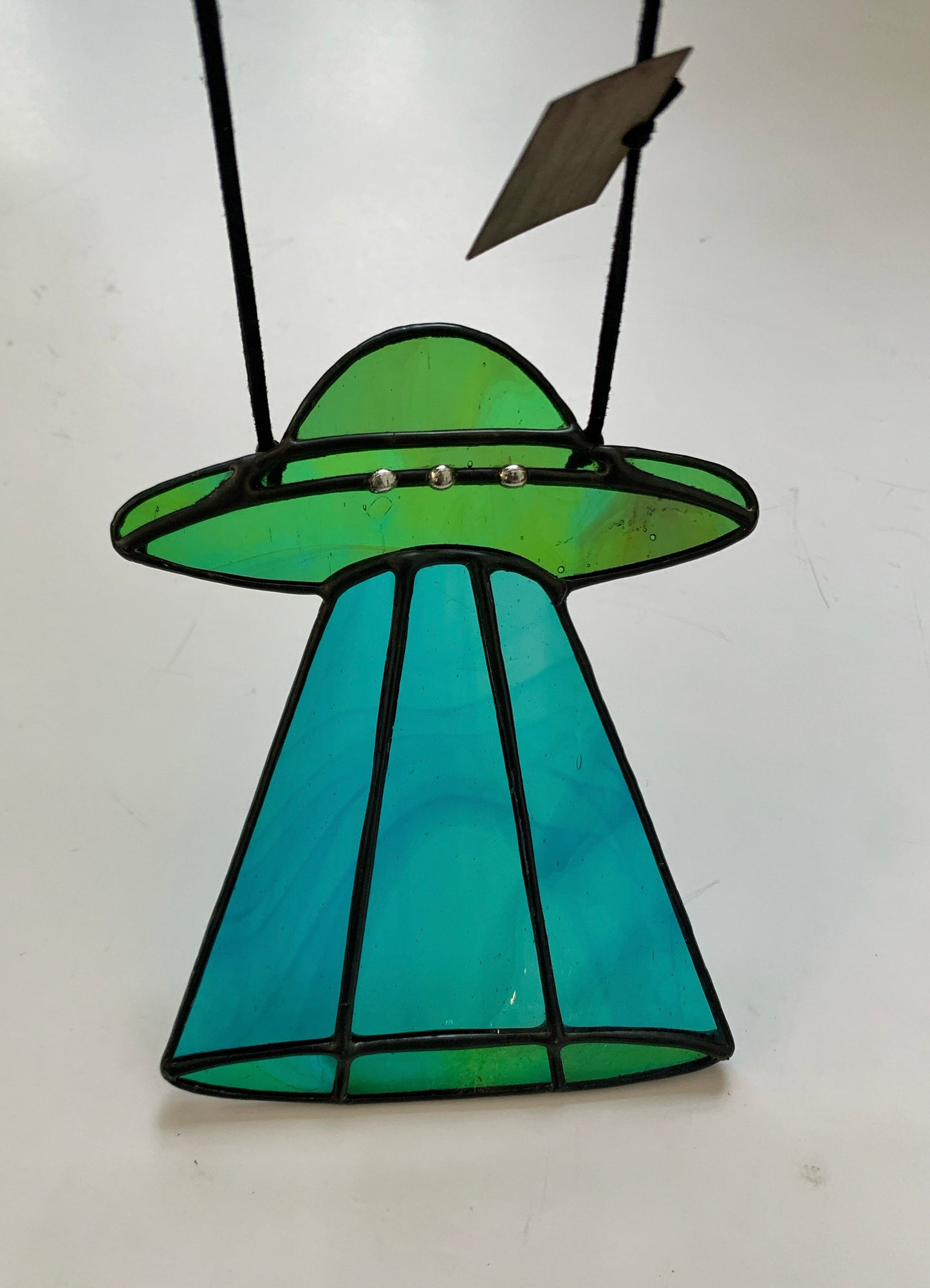 UFO • Turquoise and Green