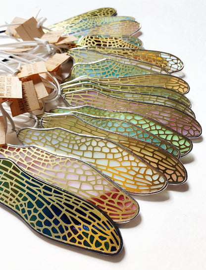 MADE TO ORDER • Brass Plated Dragonfly Wing